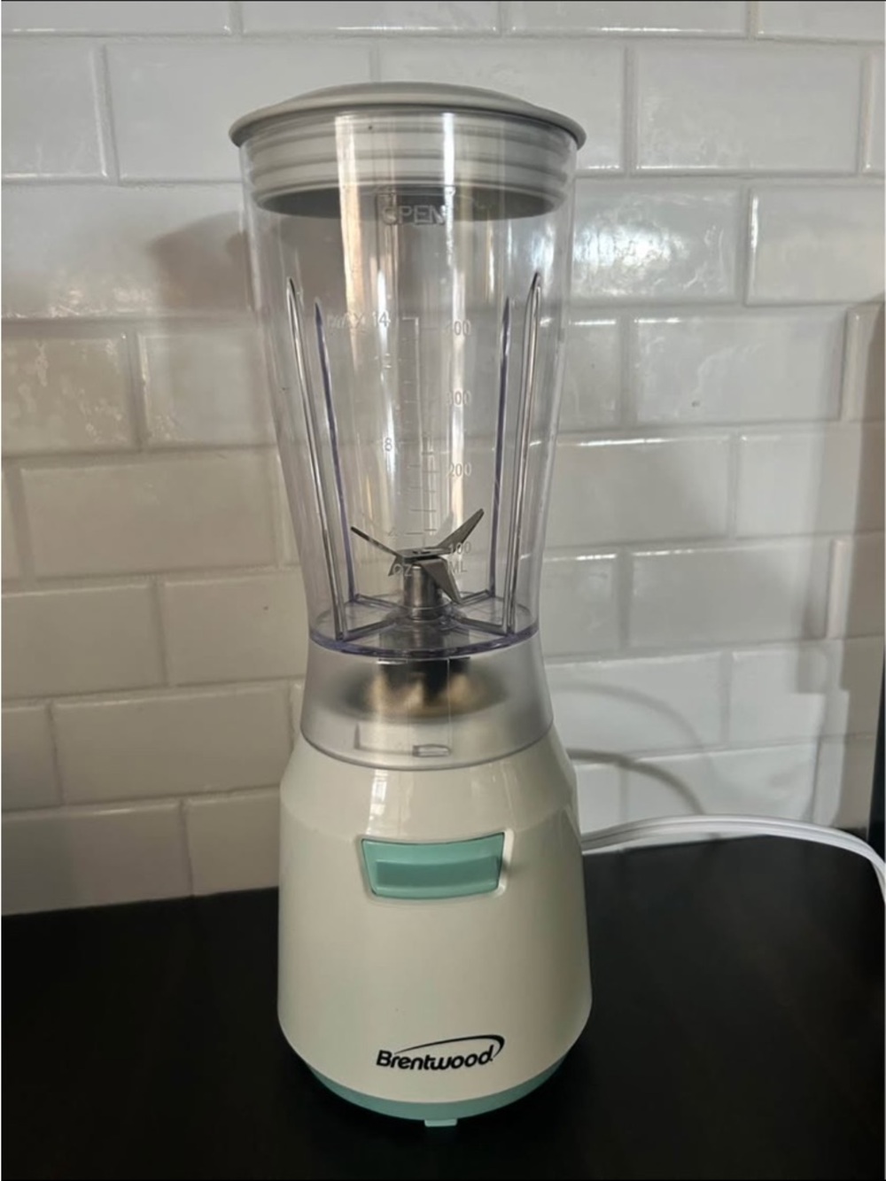 Brentwood White & Mint Personal Blender